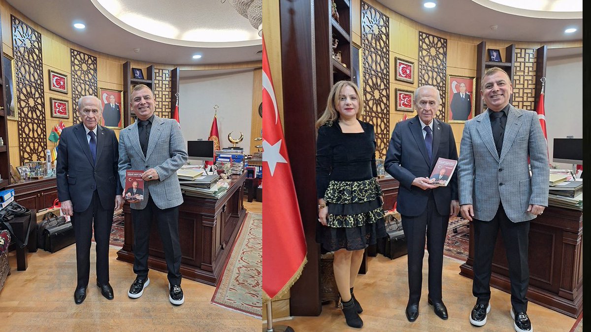 "Barış İletişimi Perspektifinden Terörsüz Türkiye Süreci ve Devlet Bahçeli Liderliği" kitabımız, siyasal iletişim alanında özgün modeller, kavramlar ve öneriler sunuyor. Gururluyuz.
#DevletBahçeli 
#MilliyetçiHareketPartisi
#TerörsüzTürkiye