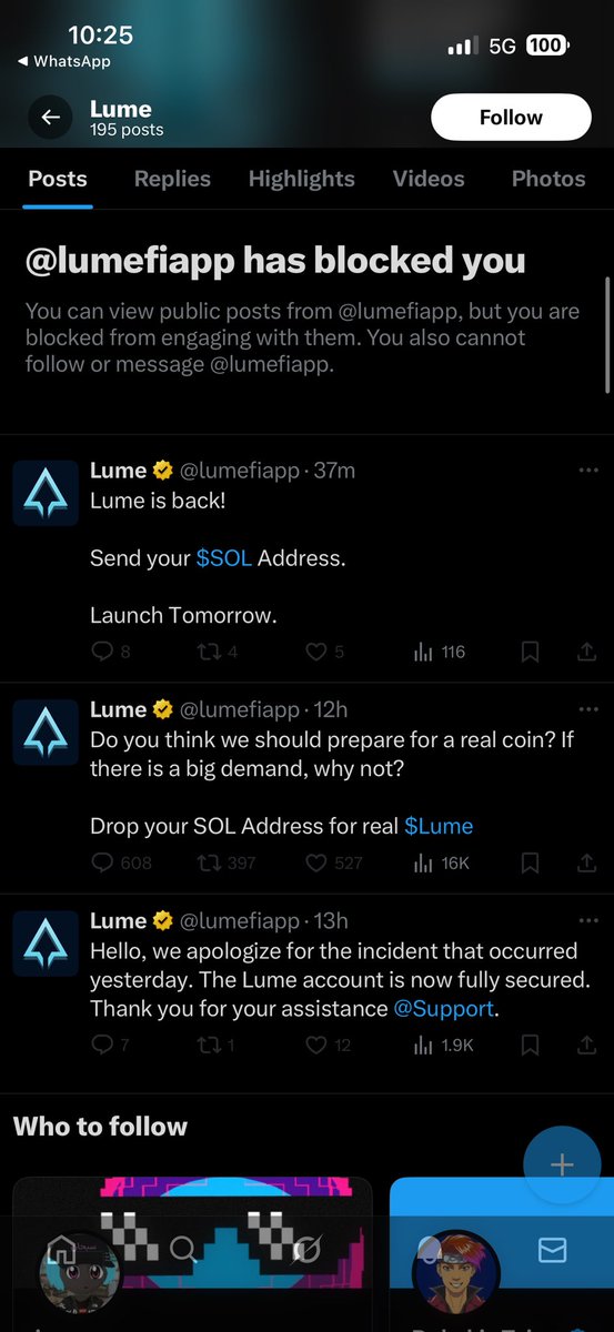 SV | Lume tweet media