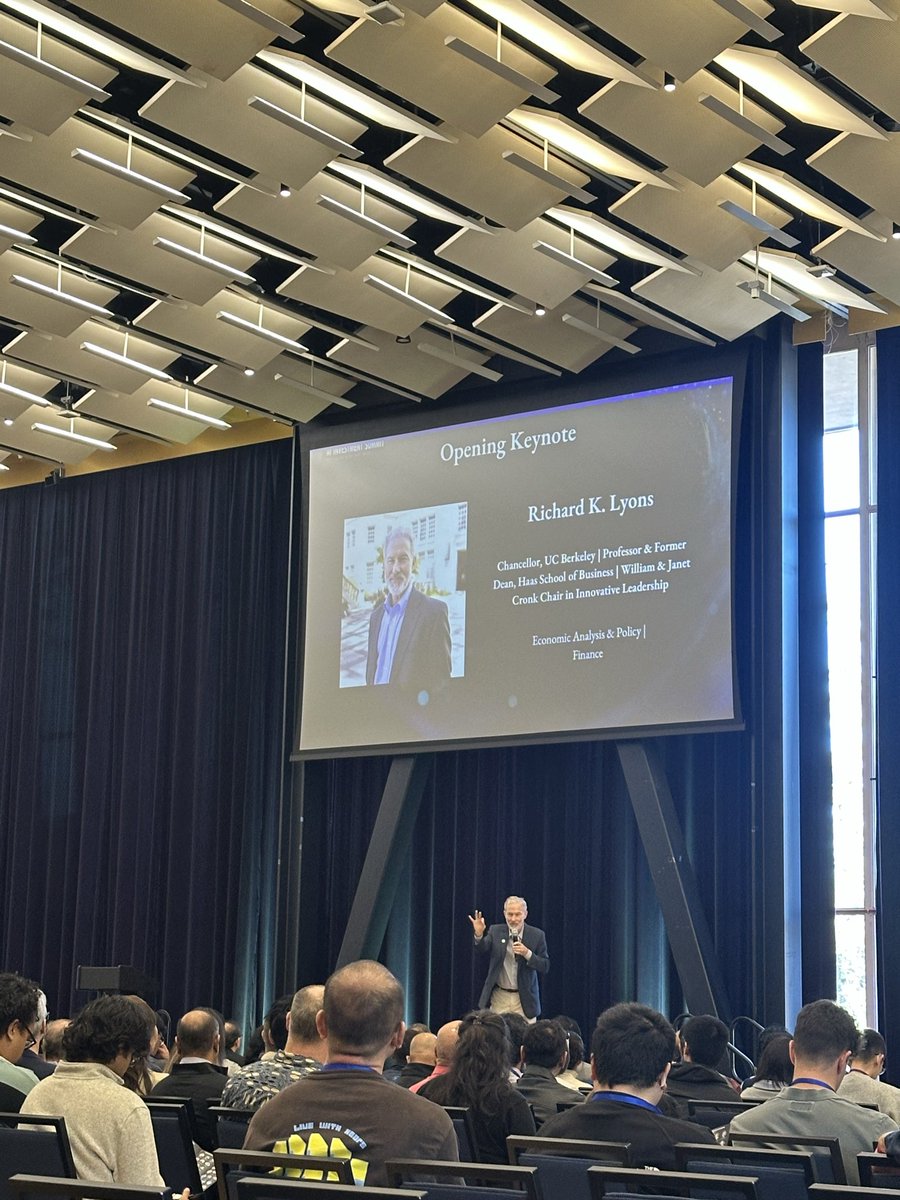 cesar_insights's tweet image. At the @UCBerkeley  #AI investment summit. Incredible lineup for today! Thanks to the students and organizers for putting this together.