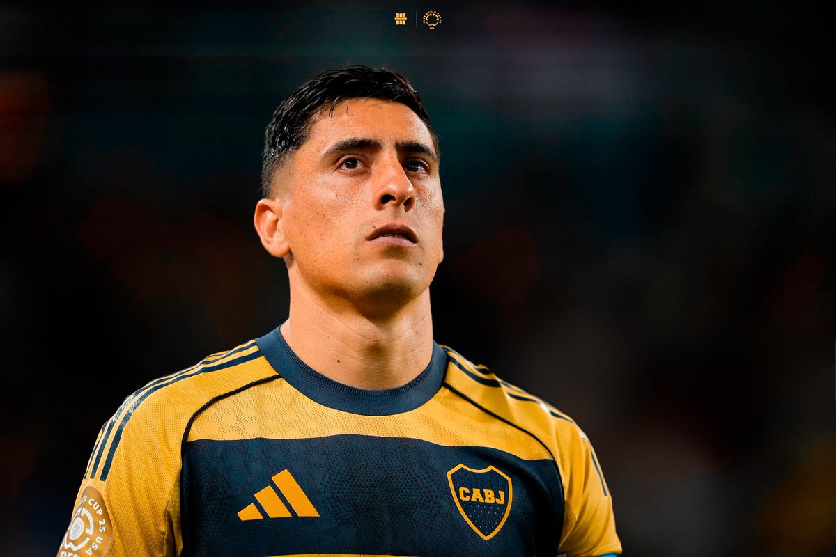 El capitán de Boca el día de hoy.