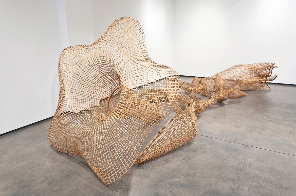 guggsculptures's tweet image. Morning Glory by Sopheap Pich
