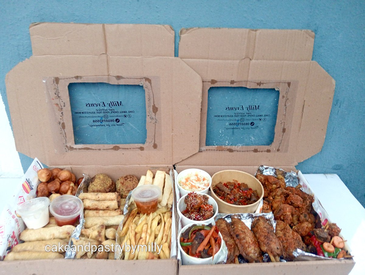 mildred_ojm's tweet image. Pic 1: N100k
Pic 2: N90k
Pic 3: N128k
Pic 4: N60k

Pick your choice and we will deliver!!!

Available to deliver daily within Lagos and some part of Ogun State.
Send a DM to @MillyEvents to place an order.