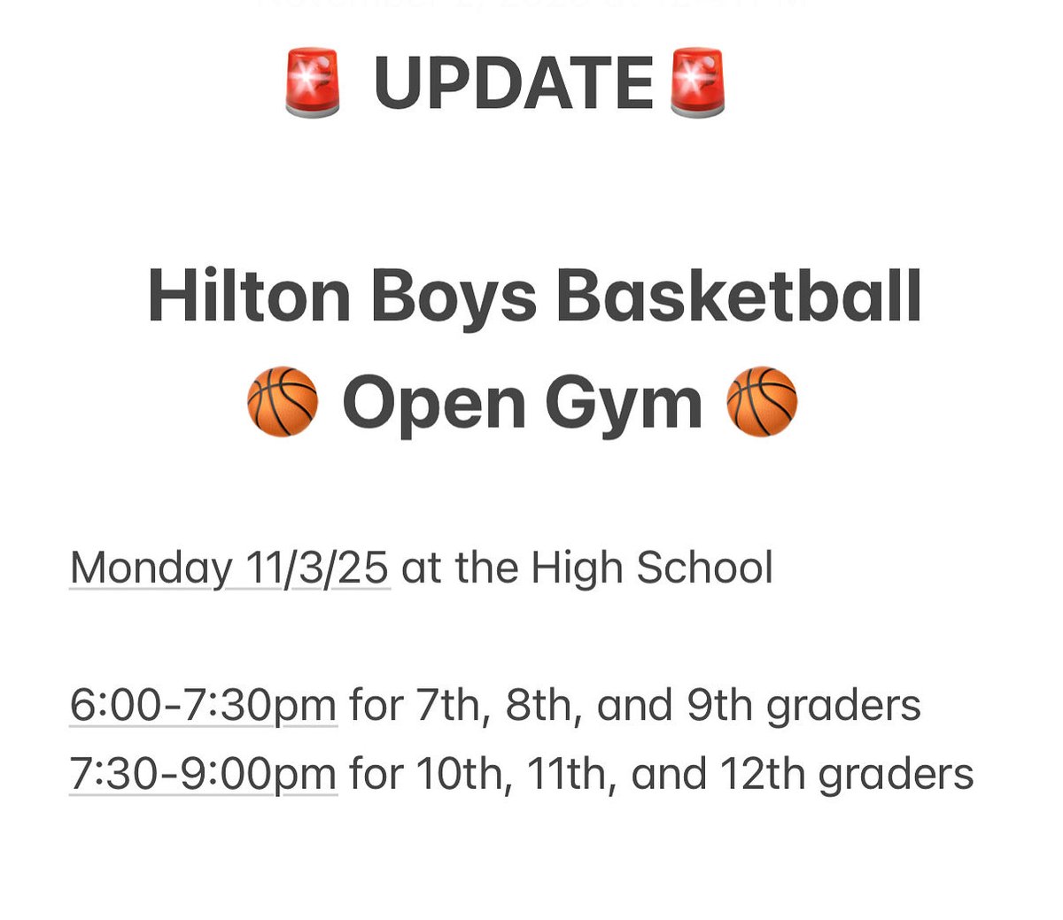 Hilton Boys Basketball tweet media