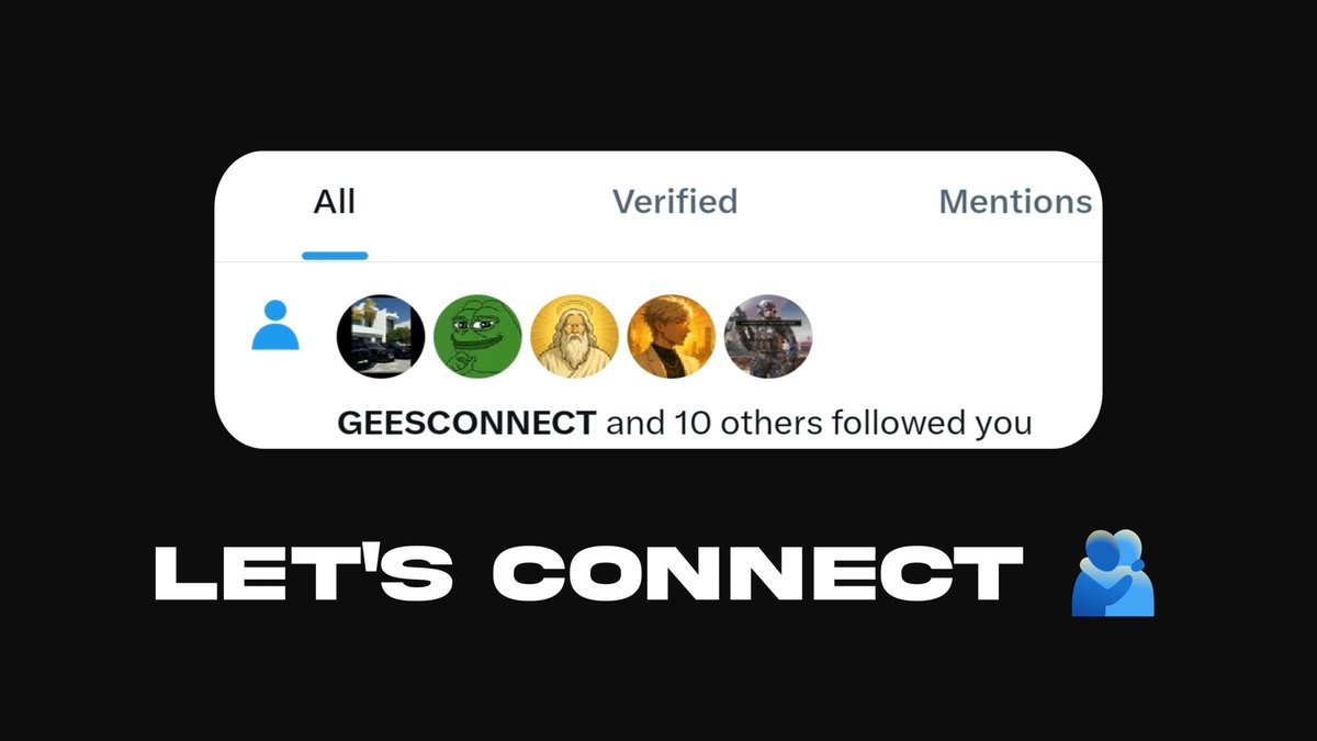 Following all real ones today.

No more bots.

Just genuine connections. Let’s grow together.