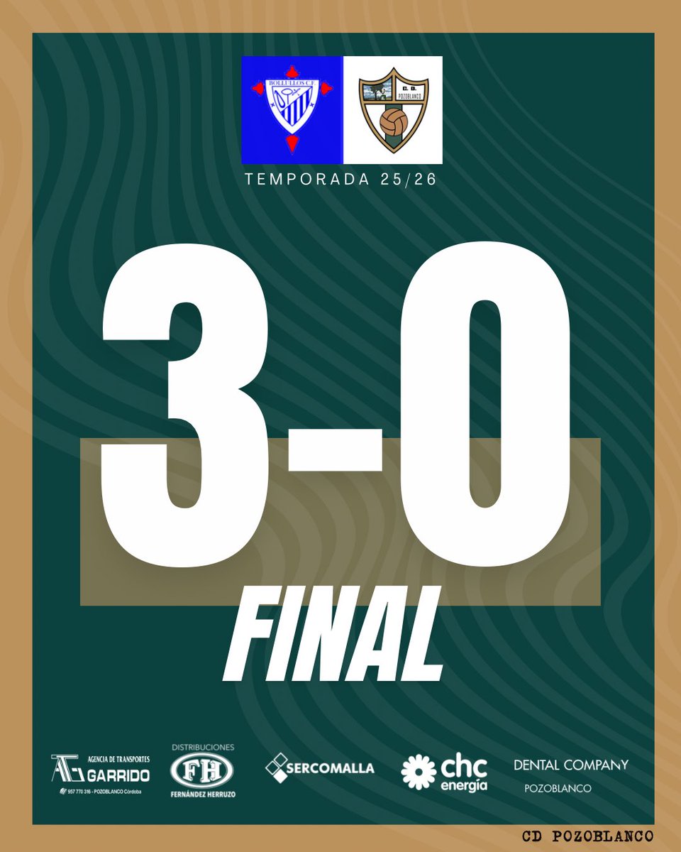 ⏱93’. ¡Final del partido!

🔵🩷 #BollullosPozoblanco 3-0