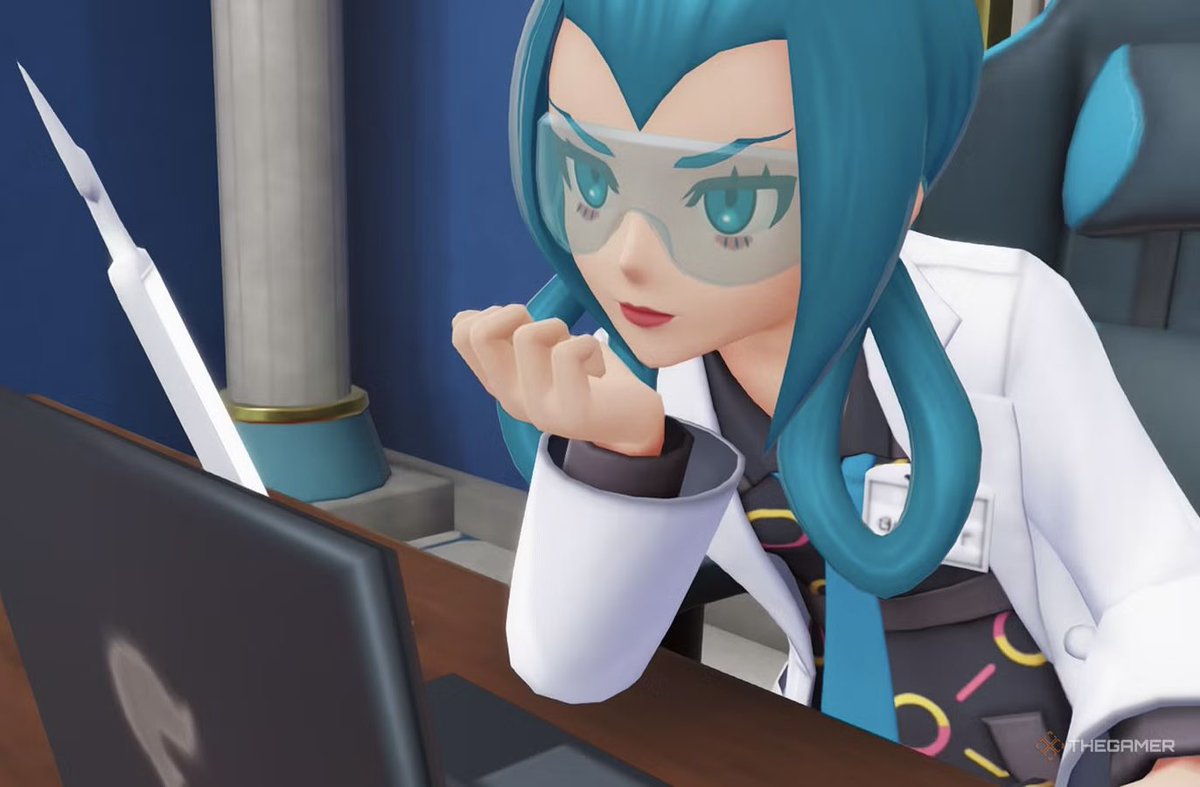 p_jolt's tweet image. Mable taking a plea deal while the rest were arrested in Legends ZA was kinda funny to me.

Implying either Mable’s crimes were less heinous than the other scientists or the others just had too much pride in their roles in Team Flare.