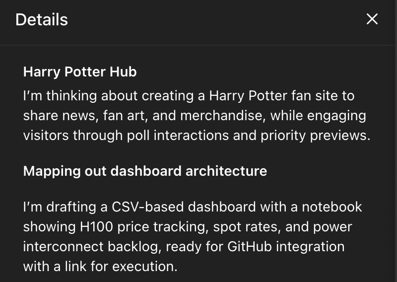 Ummm GPT-5 what's this about Harry Potter (I asked it to create a GPU dashboard)