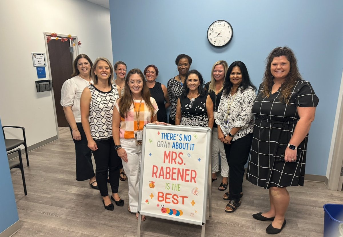 Some appreciation for my principal, Mrs. Rabener. We’ve only been together for a few months, but you’ve already taught me so much. I’m so grateful to work with you and continue to learn and grow under your incredible leadership. Principal of the Year was so well-deserved.