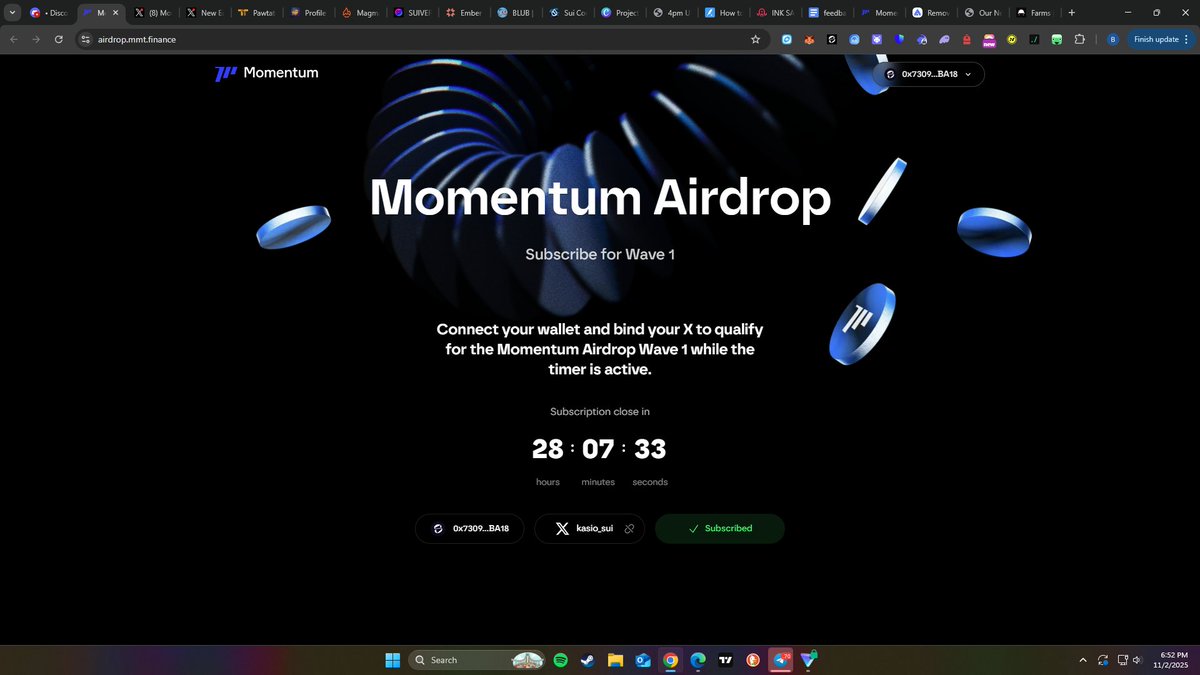 Well we will see what happens in a little over a day.  Strange start to Wave 1 for <a href="/MMTFinance/">MomentumⓂ️Ⓜ️T</a> and not sure why the claim is only 48 hours but lets see!