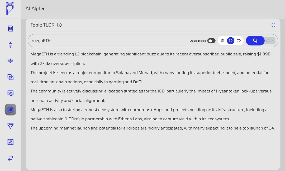 i don't think people really understand what $MEGA will be used for enough...

my view on <a href="/megaeth/">MegaETH</a> is simple.

i’m not bullish on MEGA because it’s a fast chain or because i’m waiting for an airdrop moment. tech getting faster is normal. that is not the reason to bet big.

what