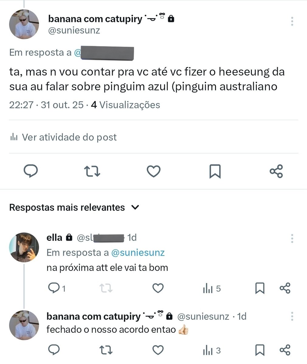 heesantista's tweet image. sem acreditar q a ella realmente cumpriu promessa #pinguins  (pronto agora tampei