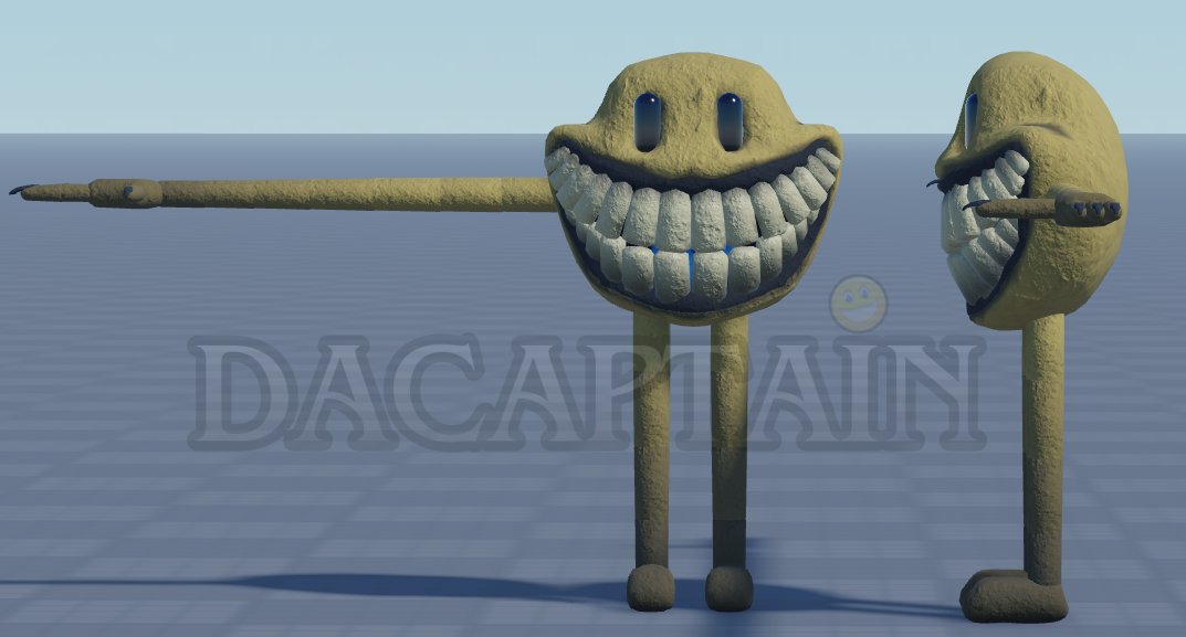 DaCapTainXD's tweet photo. "YOU ARE BUT A MERE MORSEL." 
My custom #WYST model from #PillarChase 2 
(+Public Release!)

♻️♥️RTs and Likes Appreicated!!!

#pillarchase #pc2 #pacman #blender #robloxstudio #render #pc2fanart #b3d #roblox https://t.co/hjuRTpeDfc