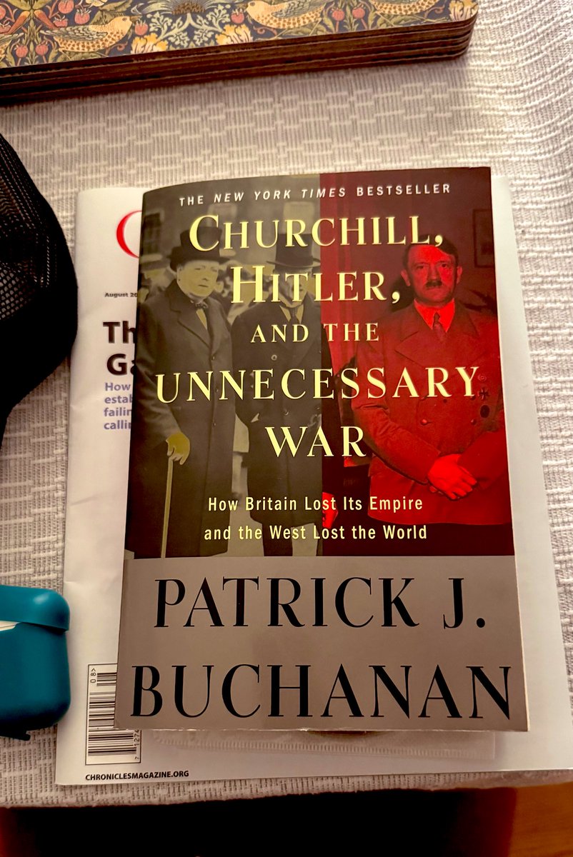 calvinrobinson's tweet image. Happy birthday to @PatrickBuchanan.

I cannot recommend this book highly enough.

The history books we use in schools are heavily biased with a post-WWII liberal bias. Buchanan lays it all out there, the messy, complicated truth, so that we can make up our own minds.