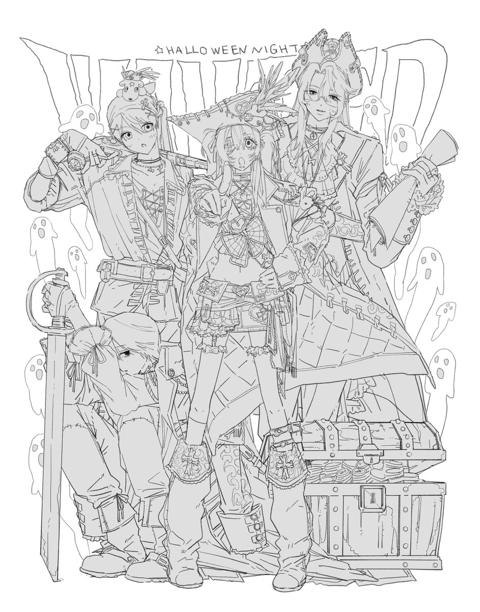 👻💣💰Halloween バンド！⚔️🏴‍☠️☠️