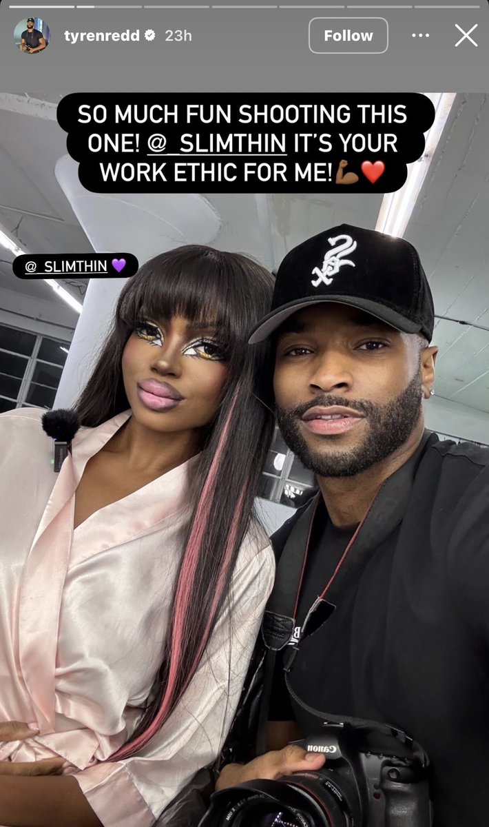 chelley &amp; her photographer for the halloween shoot !