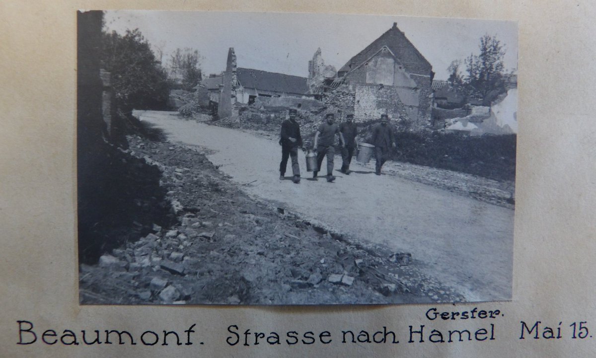 The milk run in Beaumont Hamel