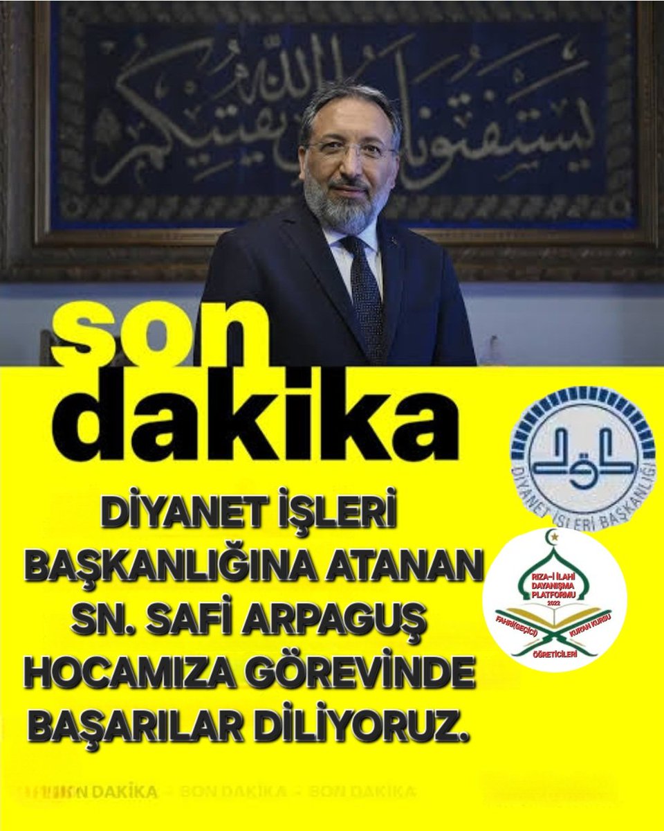 Fahri kur'an kursu öğreticileri: <a href="/DIBSafiArpagus/">Prof. Dr. Safi Arpaguş</a>