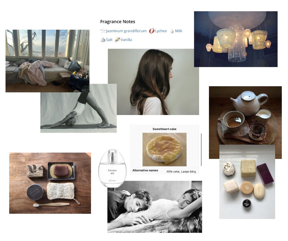 november: hot tea, natural products, dadyreaming, quiet mornings, messy hair, moving your body, going on long walks, getting up early, powdery and milky scents, meditation, slowing down, reading with curiosity, going outside, being loved intensely