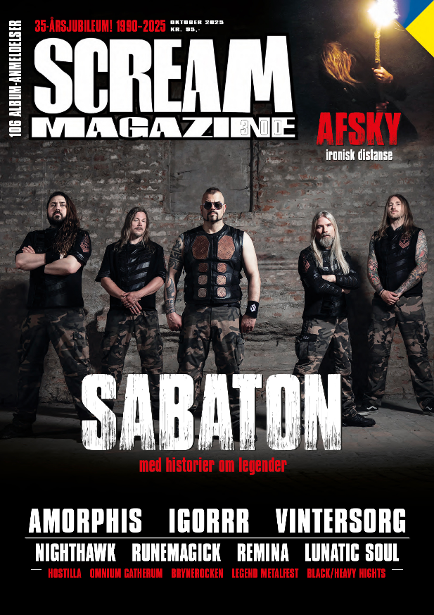 sabaton's tweet photo. Massive shoutout to Norway’s @screammagazine for featuring us on the front of their latest issue. 🙏 🇳🇴 Norwegian friends, make sure you get yourselves a copy so you can read the cover story! 😉
#sabaton #legends #screammagazine #metalmag https://t.co/QQxBXhetRj