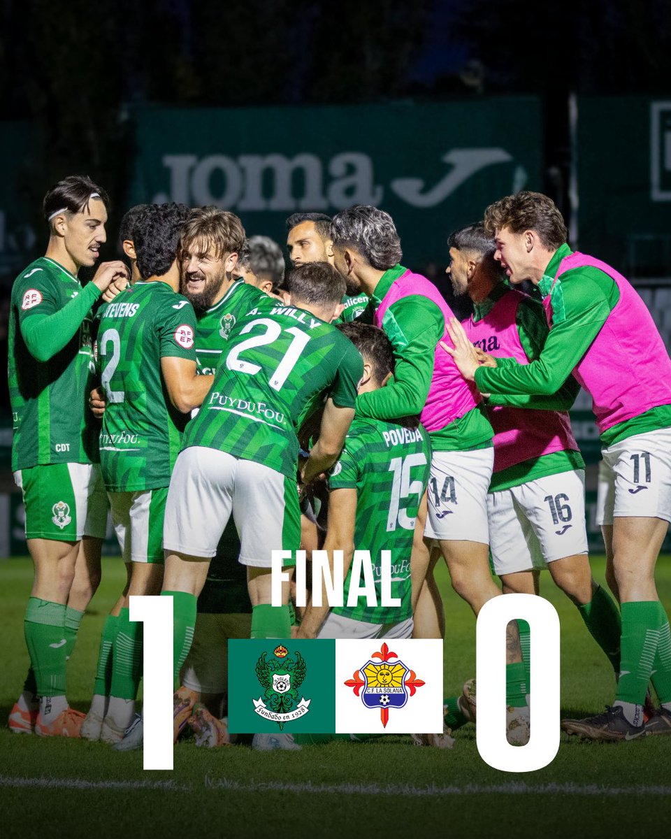 Tres puntos de oro 🤩

#ToledoLaSolana