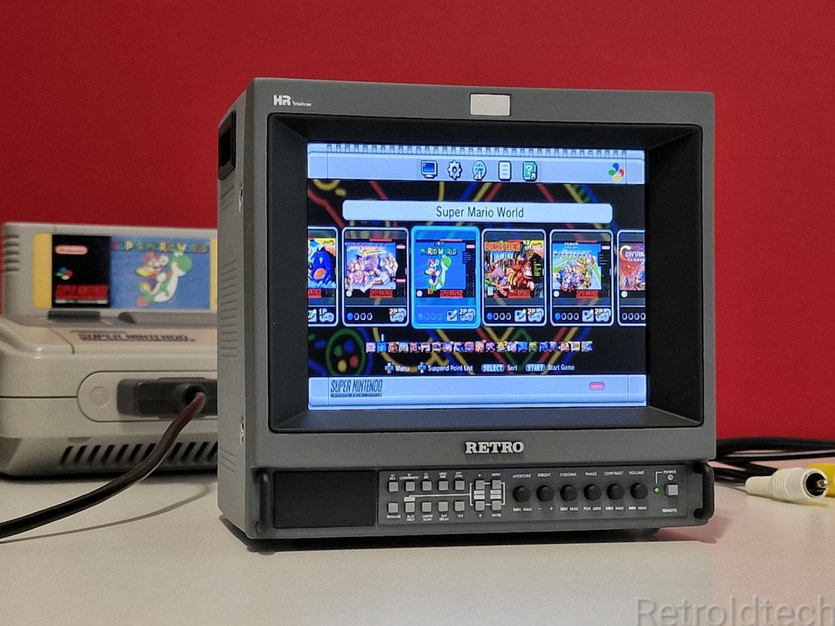 MiniPVM + SNES ❤️

It doesn't really matter which SNES game you're playing today, it's gonna be time well spent 🙃

#SNES #SuperNintendo #SuperFamicom #MiniPVM #16BIT