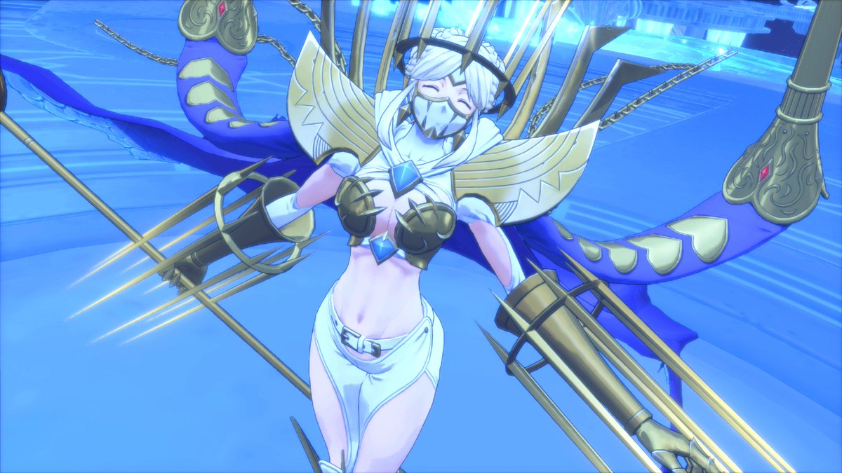 SVariocolor's tweet image. Mi inicial llegó a su última etapa evolutiva empezando como una linda cría de leona marina a diosa del Matrimonio y de los celos. Muy típico en Digimon. 🥰😅 #DigimonStoryTimeStranger