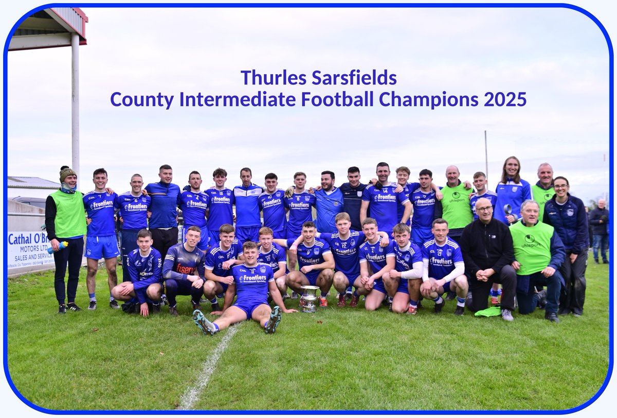 Congratulations to <a href="/thurlessars/">Thurles Sarsfields</a> on victory over <a href="/RockwellRovers/">Rockwell Rovers GAA</a> in <a href="/TipperaryGAA/">Tipperary GAA</a> Intermediate County Final