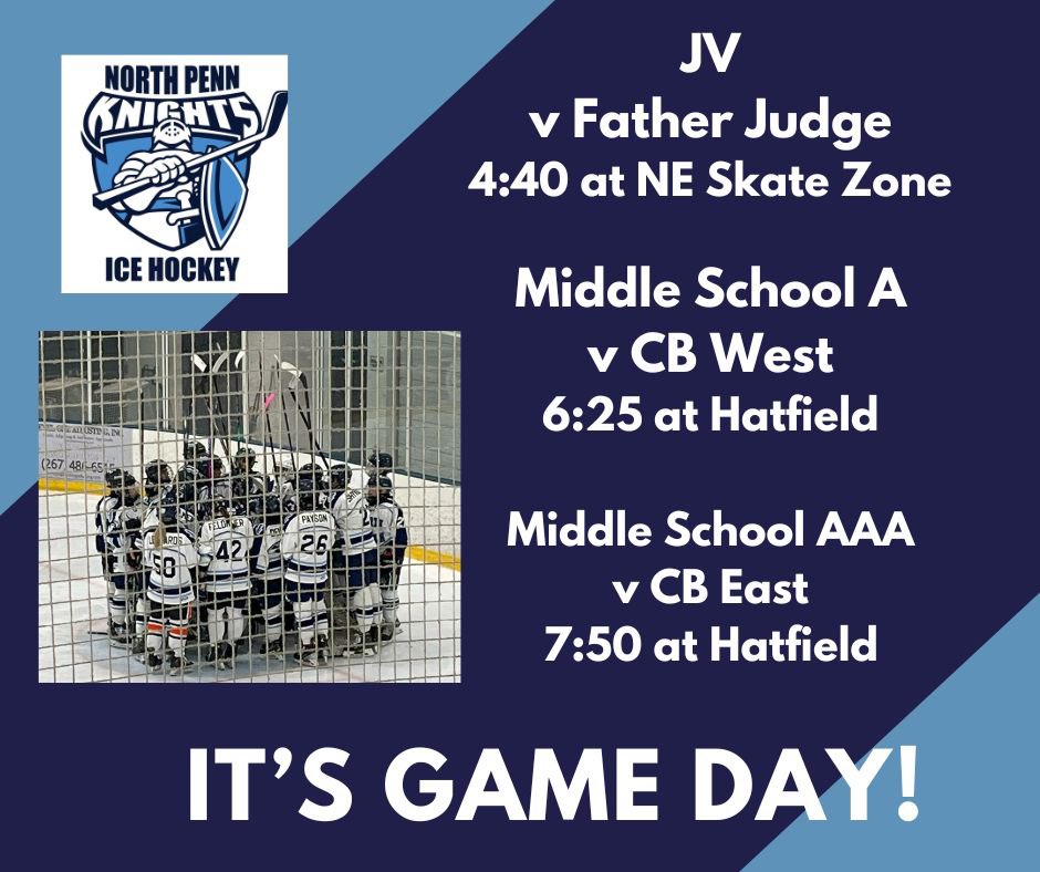 Game Day!
💙🏒💙🏒