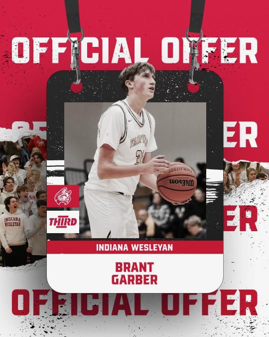 Congratulations to Senior <a href="/brantgarber31/">Brant Garber</a> on receiving an offer from Indiana Wesleyan University!