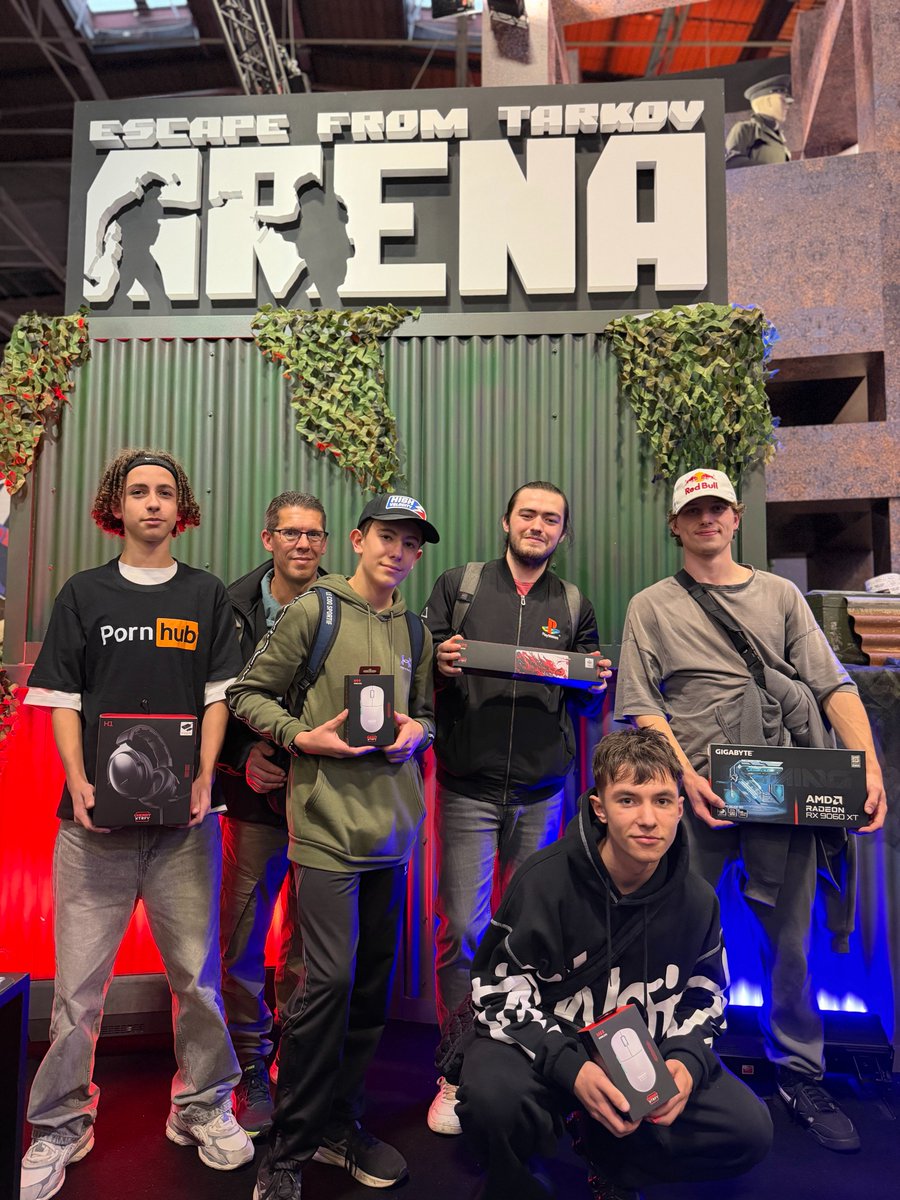 We’d like to thank <a href="/AORUS_UK/">AORUS UK & IE</a> and
<a href="/cherryxtrfy/">CHERRY XTRFY</a> for their incredible support at the
#EscapefromTarkov booth during <a href="/ParisGamesWeek/">Paris Games Week</a>.

Your prizes and partnership helped create an
unforgettable experience for the Tarkov community!

#PGW2025 #TarkovPGW2025