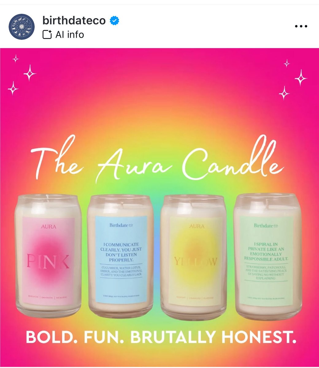 I launched this candle mostly just to fuck with Zach.