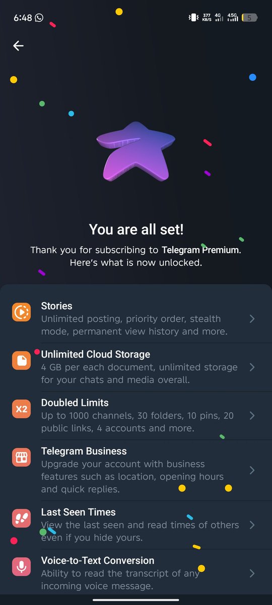 Web3goat001's tweet image. Moving my Web3 job hunt to Telegram!  

Just subscribed to Telegram Premium ready for proper logging, faster connections, and building my Web3 network like never before. 

If you’re serious about Web3, this is the move.  
#TelegramPremium #JobHunt #BuildinginWeb3
@Web3goat001