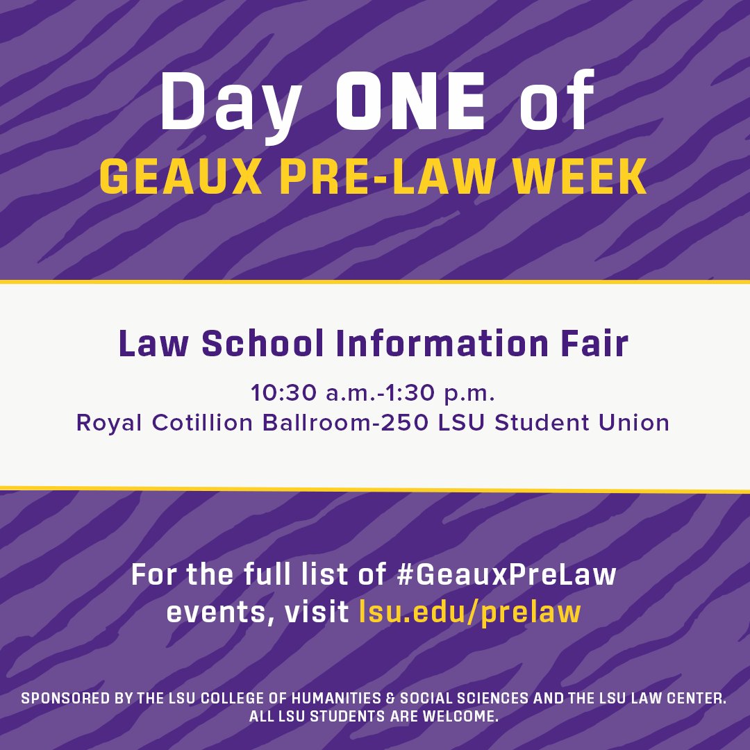 LSU College of Humanities & Social Sciences tweet media