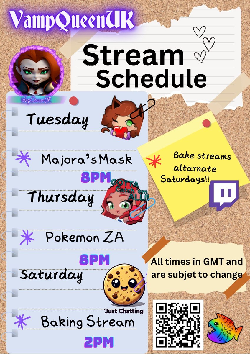 vampqueenuk's tweet image. We're back guys!!! 
And we're got a bake steam coming up what shall we bake? 😋 Suggestions below ♥️🍪