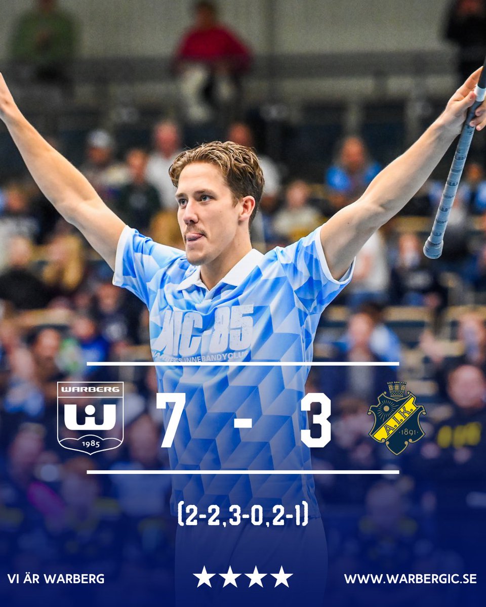WarbergIC's tweet image. SEGER!!! 💙

WIC-85 vinner i dagens retromatch! 🤩💙
________________
#viärwarberg #blåtthjärtahårtarbete