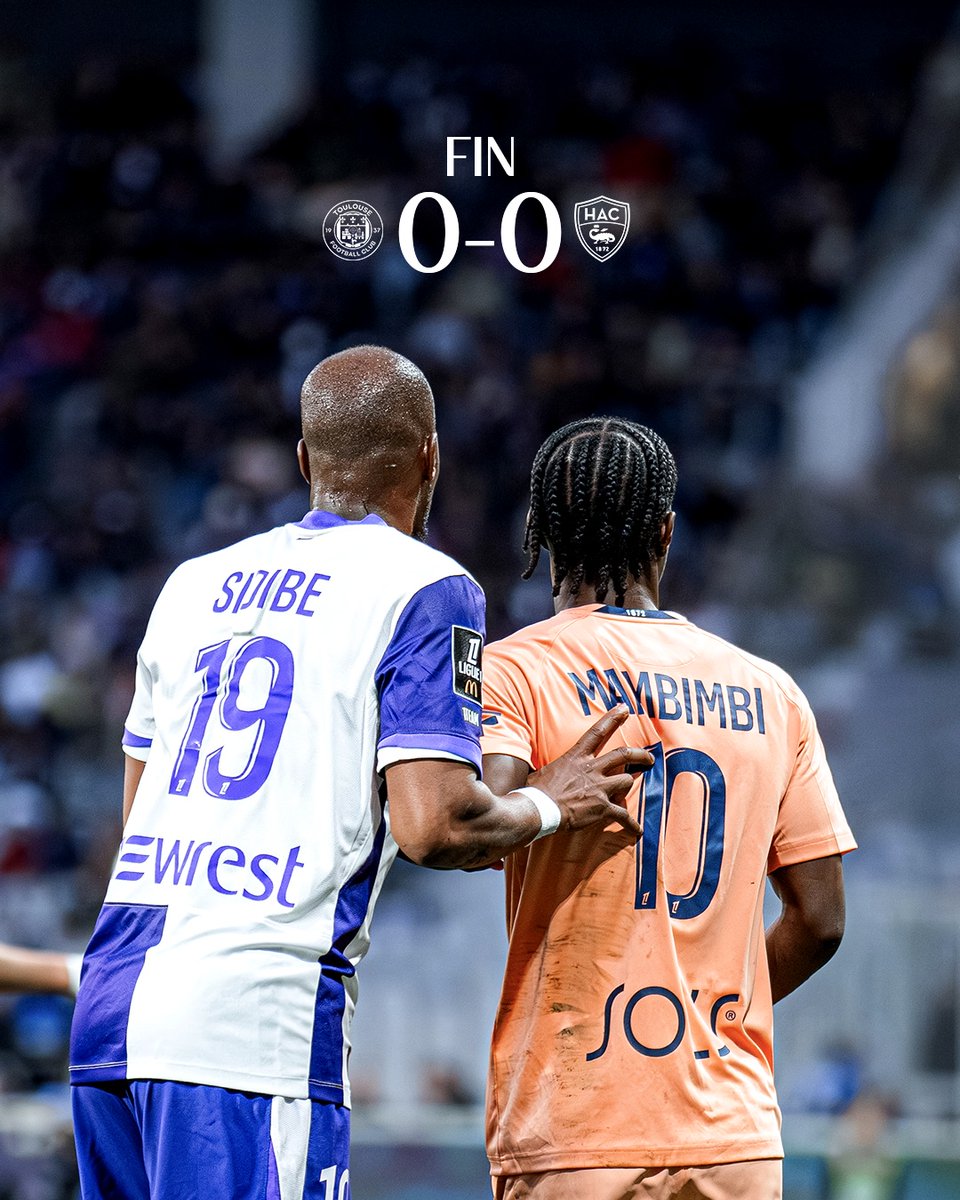 HAC_Foot's tweet image. 𝗙𝗶𝗻𝗶 ! ⏺️

Un point, un clean-sheet !💪

Alors, ça aurait pu basculer en notre faveur, Restes se montrant énorme par deux fois face à Soumaré. Mais on prend ce point qui permet de conclure une belle semaine ! 🤩

#TFCHAC