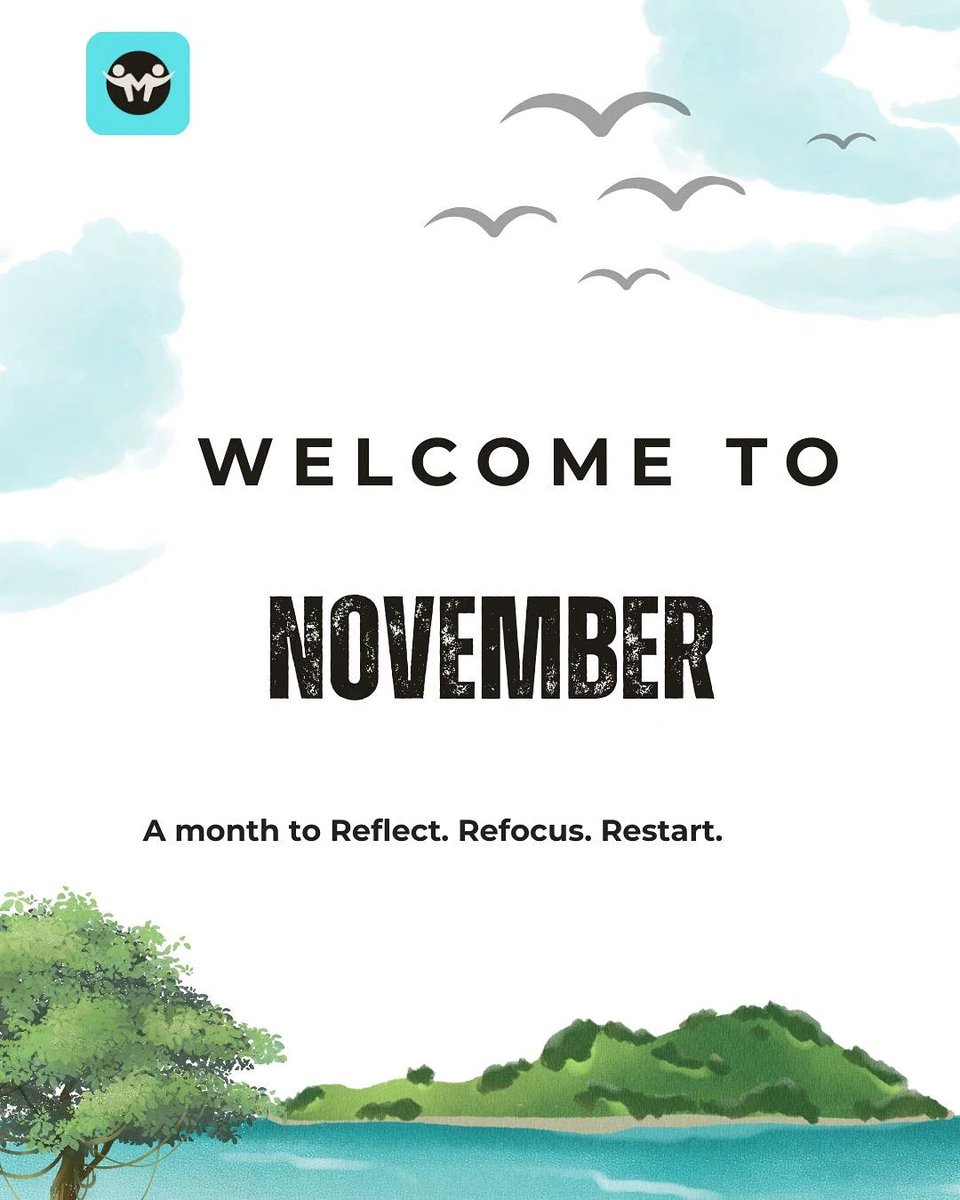Obstacles are bound to show and try to make you deviate from your plan.
This new month, replan and refocus!
Happy new month ✨

#newmonth #november2025 #themikaelsoninitiative