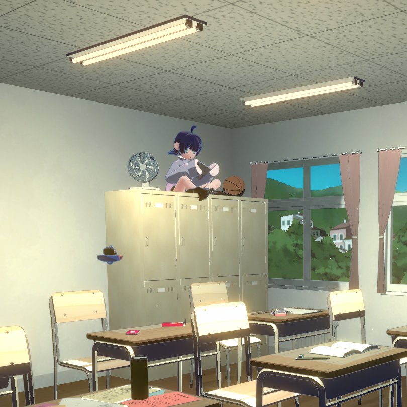 教室作ったし無茶苦茶舐めた位置で授業受けられる