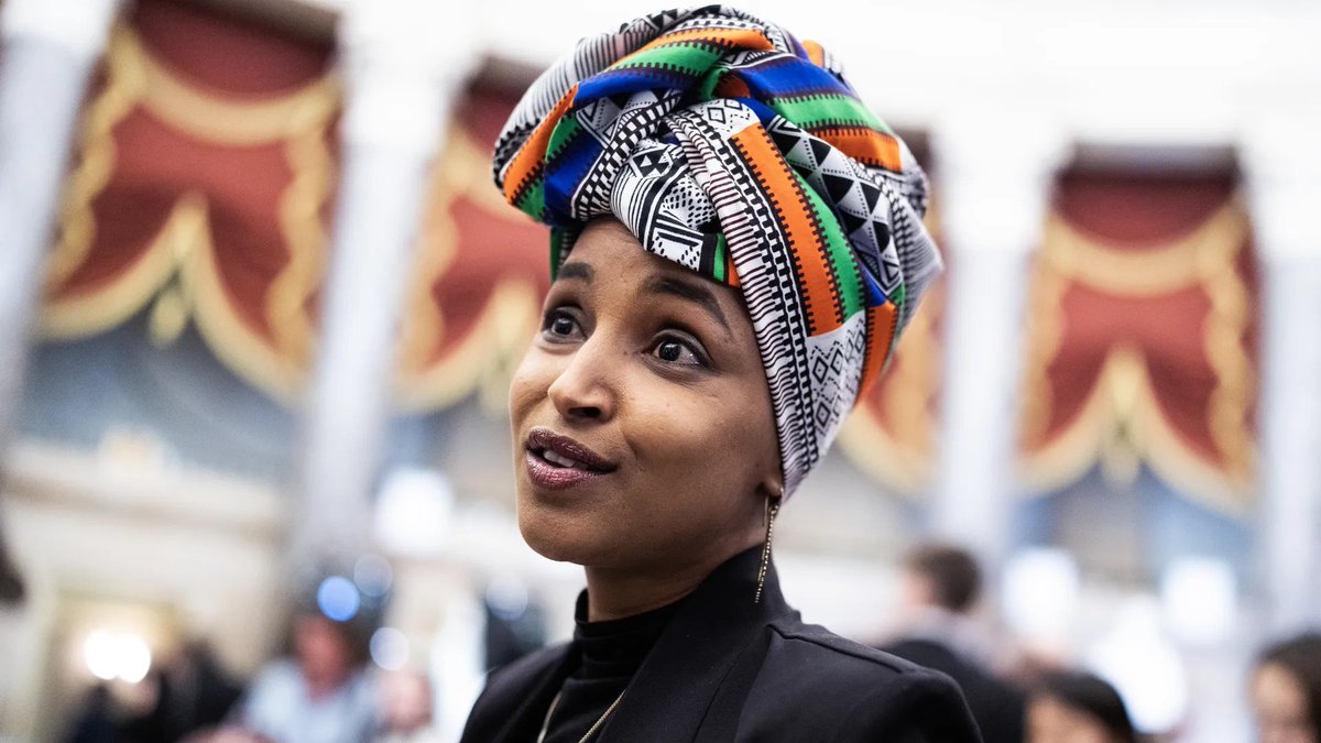 EricLDaugh's tweet image. 🚨 JUST IN - REP. ILHAN OMAR on President Trump telling her to go back to Somalia: &quot;I&apos;m not going anywhere.&quot;

REP. RANDY FINE (R-FL): &quot;My goal is to not give you a CHOICE.&quot;

🫳🎤

SEND HER HOME!