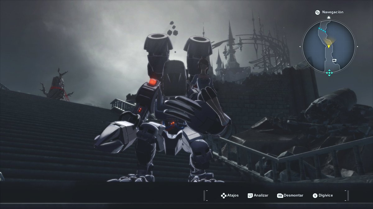 SVariocolor's tweet image. Como se le ocurra a alguno hacer "Garras fuera" mientras los use de transporte, les haré un "Chancla fuera". 🩴 #DigimonStoryTimeStranger