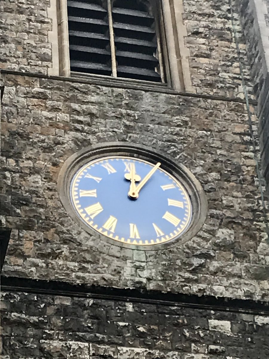 Great work by The Cumbria Clock Company in restoring the tower clock faces. Thanks to everyone who made this possible, including The Chislehurst Society who provided a generous grant.