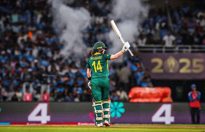 KeshavalaNilesh's tweet image. Century in the semi-final.
Century in the final. 
South Africa&apos;s captain #laurawolvardt is scoring runs on the biggest of stages!
#INDvsSAFinal