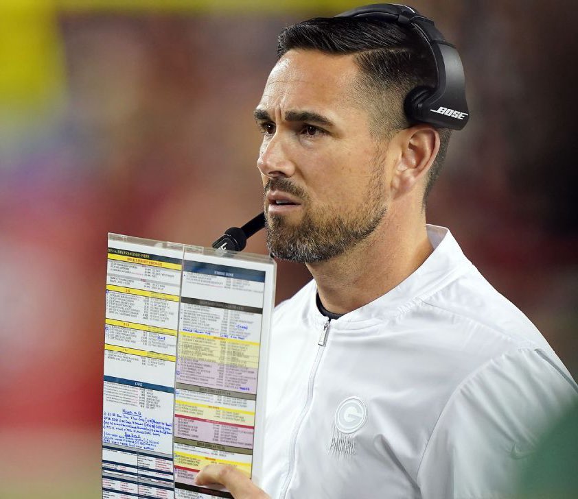 IKE_Packers's tweet image. “Sir, the run game is working and the middle of the field is wide open.”

Matt LaFleur: “Lateral screen”