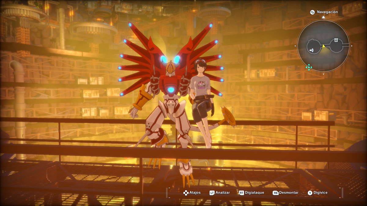 SVariocolor's tweet image. Tantos Digimon preciosos pero poco espacio en el equipo...un momento ¿El UltraForceVeedramon siempre brillaba? Como es el primero que obtengo no tenía idea. #DigimonStoryTimeStranger