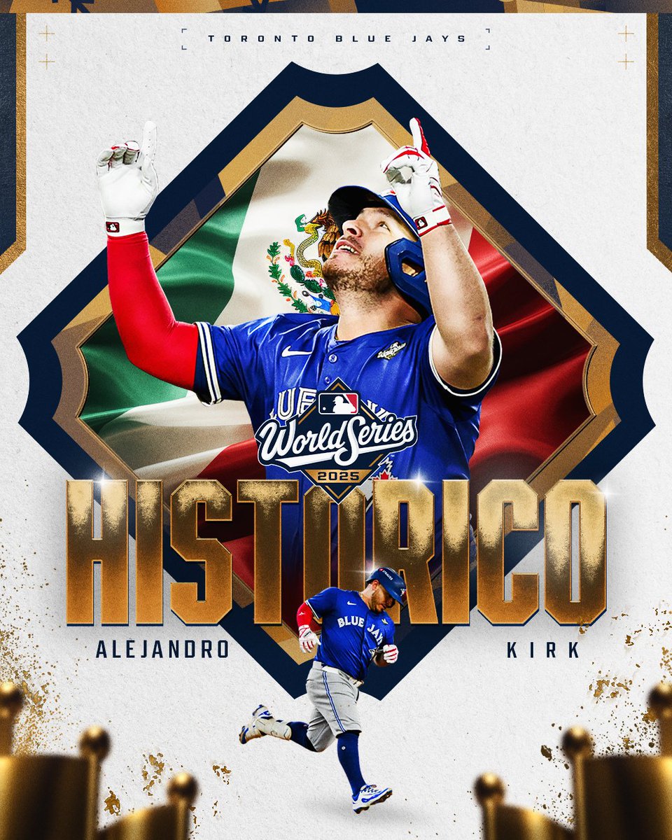 MLB_Mexico's tweet image. Alejandro Kirk nos regaló un octubre inolvidable.
El catcher tijuanense impuso varios récords para jugadores nacidos en México y conectó batazos que nos hicieron vibrar.
¡Orgullo mexicano 🇲🇽⚾️!