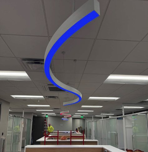 techoled's tweet image. TechoLED Product Highligt - BX-CURV. Custom curves, pendant, recessed &amp;amp; surface mount. All done with laser cut LED boards, no tape - ever.