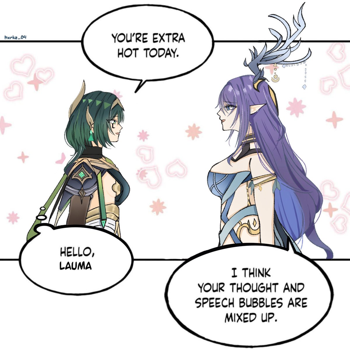 hxrka_04's tweet image. nefer’s dialogue reminded me of this #laufer