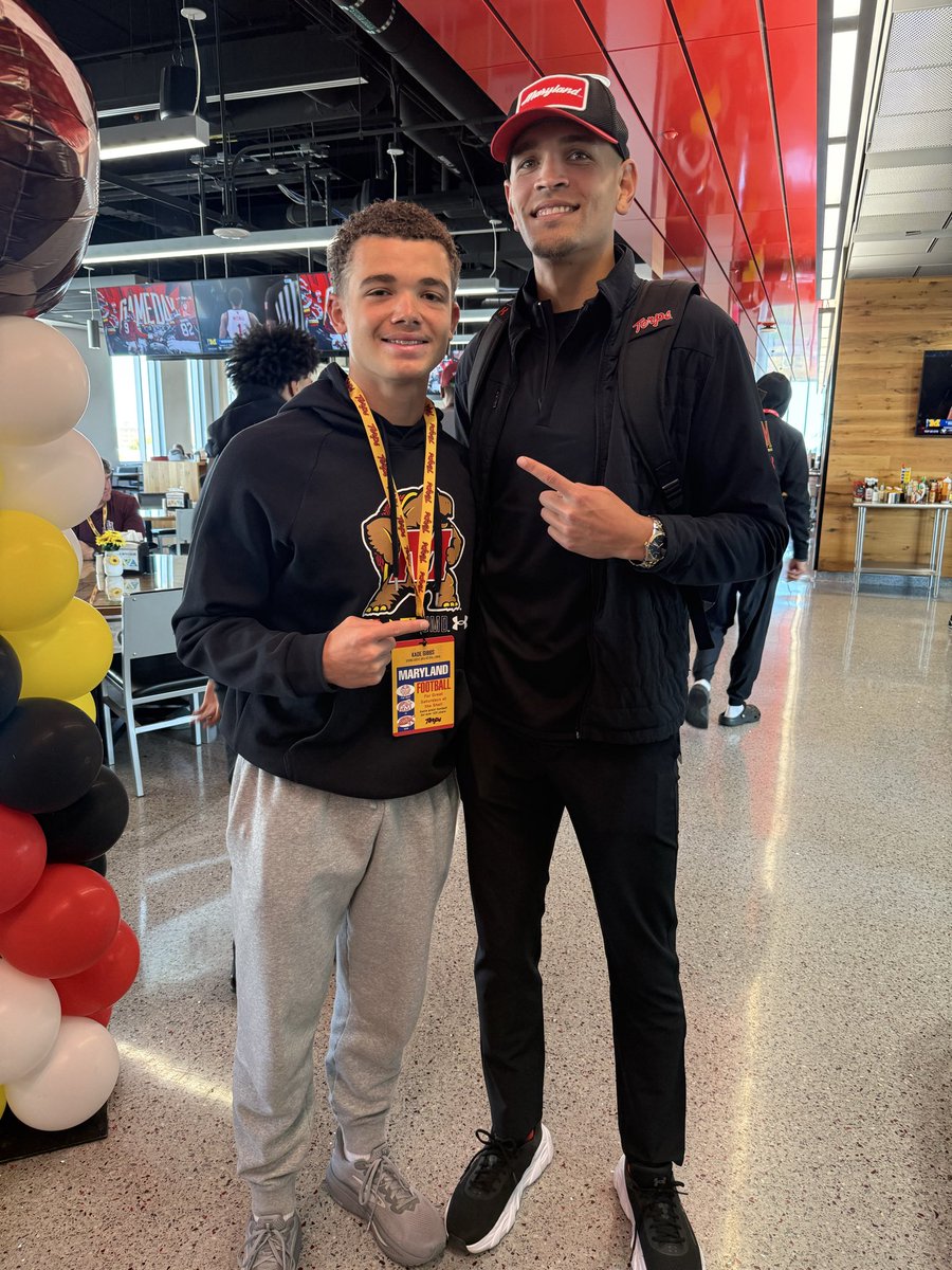 Another great day <a href="/TerpsFootball/">Maryland Football</a> 
Appreciate all the love and energy every time!! 

<a href="/CoachLocks/">Michael Locksley</a> <a href="/CoachSwaba/">Louis Swaba</a> <a href="/DKief10/">Derek Kief</a> <a href="/CoachAPowell/">Andre Powell</a>  <a href="/CoachThomas_14/">Coach Marcus Thomas</a> <a href="/PaolucciPG/">Tommy Paolucci</a> <a href="/tom_trone/">Tom Trone</a> <a href="/SGRocketFB/">Spring Grove Rockets Football</a> <a href="/PlayBookAthlete/">PLAYBOOK ATHLETE</a> <a href="/Terrapins247/">Inside Maryland Sports</a>