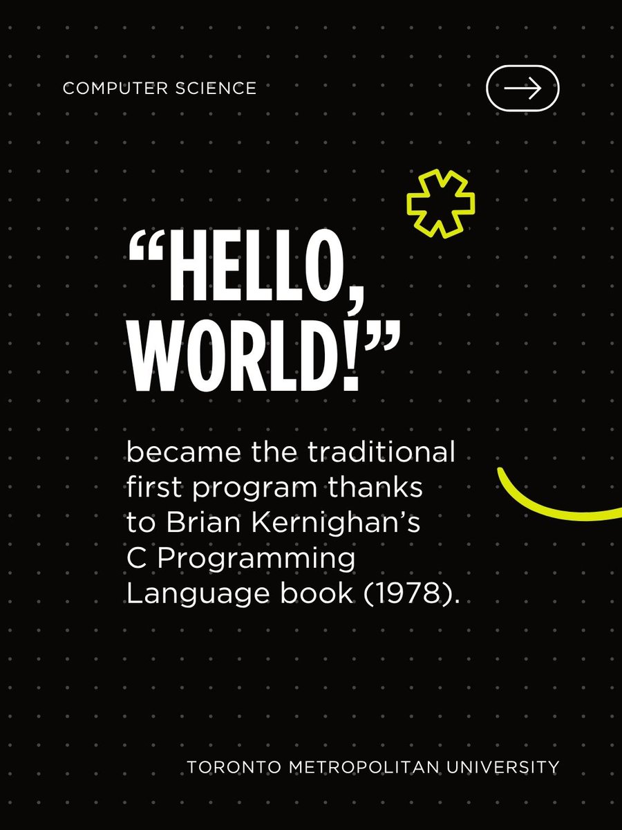 Computer Science Toronto Metropolitan University tweet media