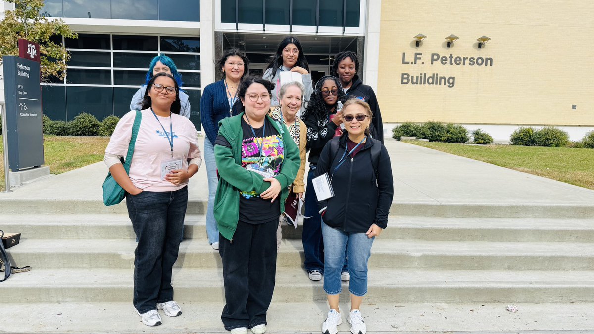 CompsciNorth's tweet image. Exciting day at @TAMU for Computer Science Day with my @NSSH_Mustangs GirlsWhoCode Club The students were energized by hands-on activities and inspired by what’s possible in the world of computer science.